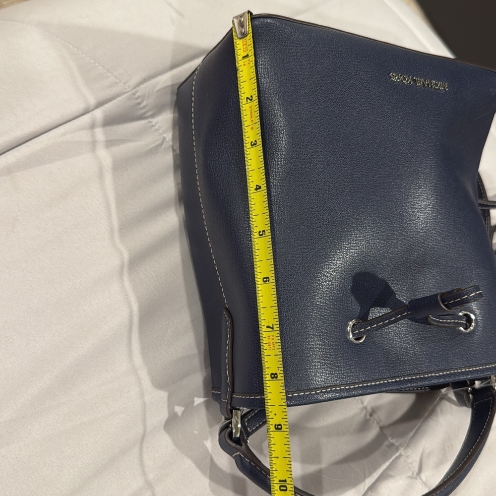 Michael Kors Midnight Blue Leather Tote - Picture 8 of 10